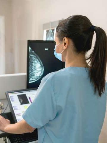 乳房x光机护士